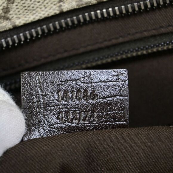 Gucci Brown Canvas Handbag (Pre-Owned) - Picture 9 of 15